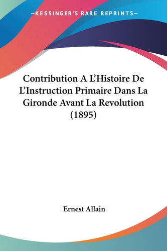 Ernest allain contribution a - allain,
