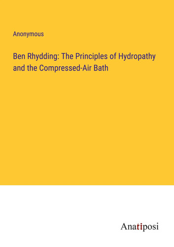 Ben rhydding the - rhydding:, principles
