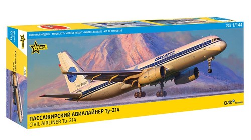 Zvezda 7049 civil airliner - 7049,