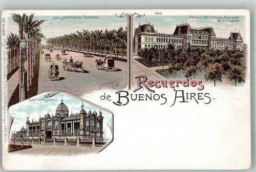 Buenos aires lithographie - aires,