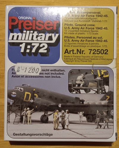 Preiser 72502 piloten - 72502,