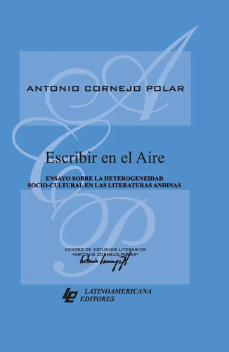 Antonio cornejo polar - antonio, |