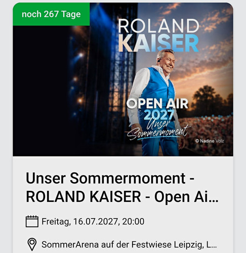 Roland kaiser open air - roland,