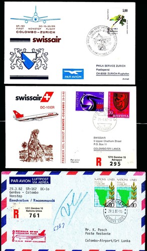 Swissair colombo - ✈3x,